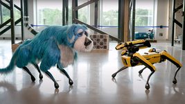 Boston Dynamics показала наряженного танцующего робопса