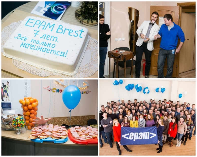 EPAM Brest празднует день рождения