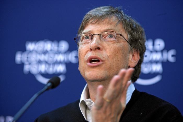Билл Гейтс. Фото: World Economic Forum /Photo by Andy Mettler