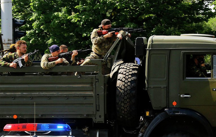 Ополченцы в Донецке. Фото: rian.ru