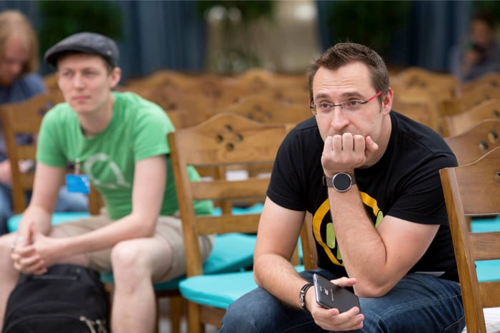 iOS-разработчик Орта Терокс (Манчестер/Нью-Йорк) и Android-евангелист Йонатан Левин (Израиль).