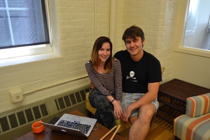 Дмитрий и его девушка Samantha Swett, PM в StartWire