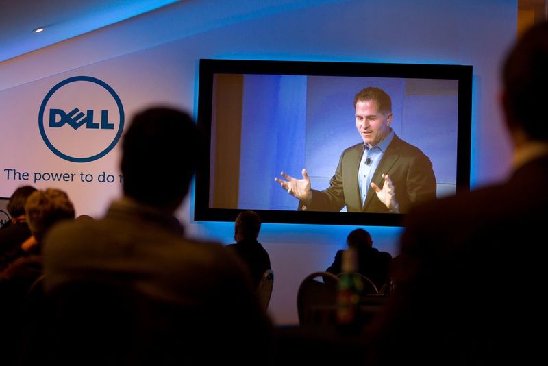 Глава компании Майк Делл. Фото: Dell, Flickr