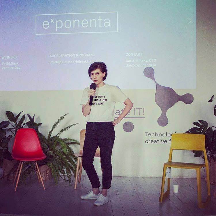 Дарья Мински, co-founder/CEO Exponenta