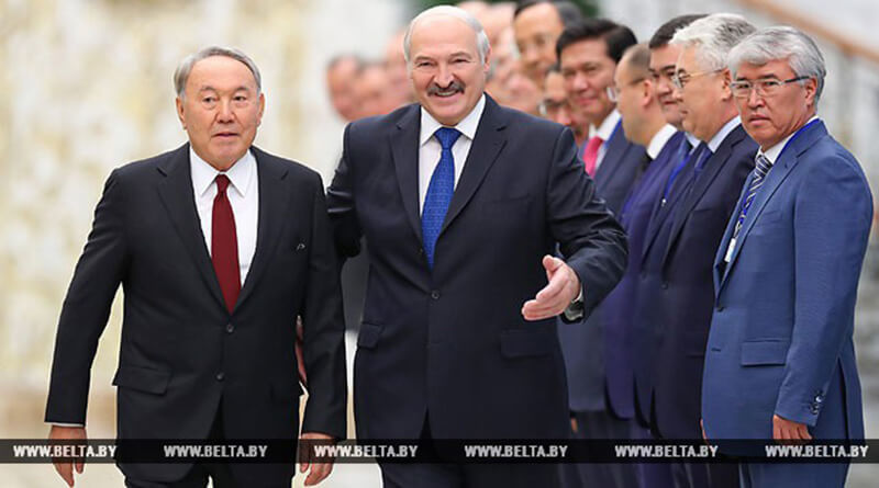 Нурсултан Назарбаев (слева) и Александр Лукашенко. Фото: БелТА