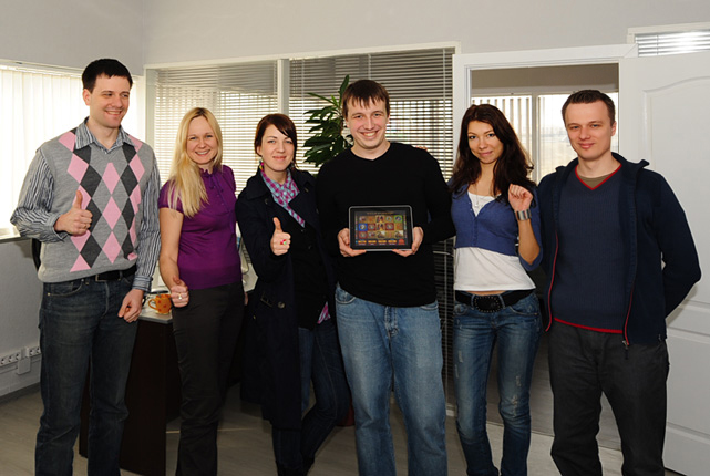 Мобильное подразделение viaden media c первой белорусской игрой запущенной на первом белорусском айпаде