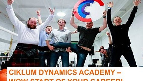 Новый образовательный проект Ciklum Dynamics Academy в Минске! 