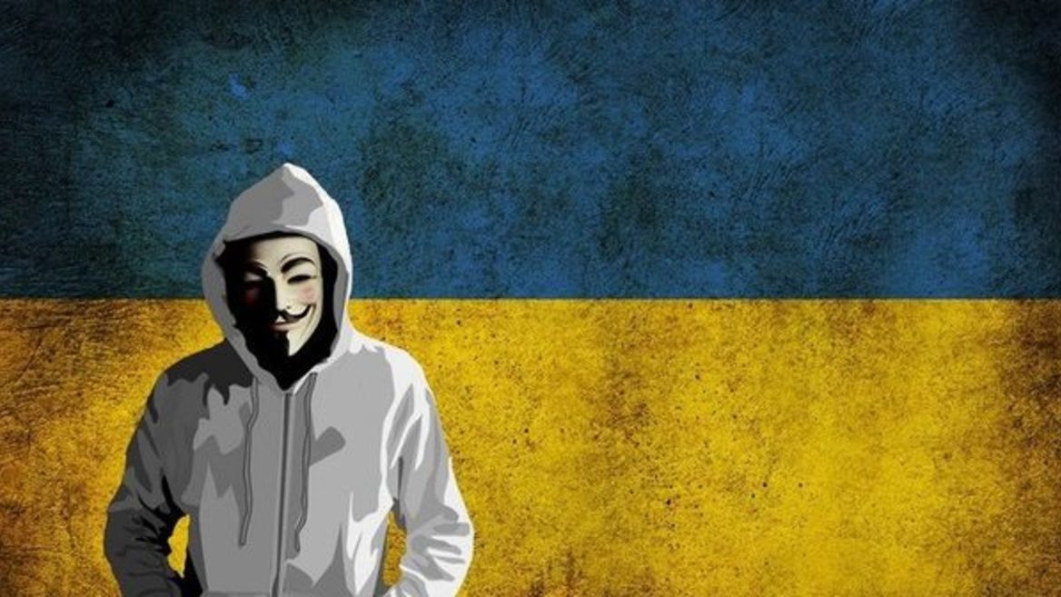 Хакерские группы выступили за Россию в конфликте с Украиной. Anonymous тем временем положили российские сайты по ТВ — украинская музыка