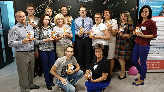 В Беларуси создали робоигрушку для обучения программированию 