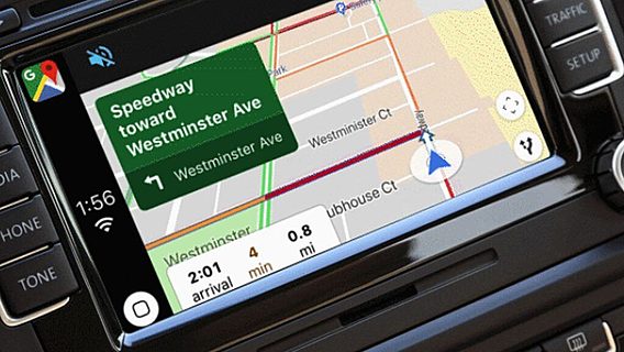 Apple добавила поддержку Google Maps в автомобильное приложение CarPlay 