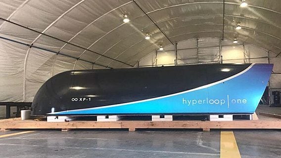 Скоростные поезда Hyperloop успешно прошли первые тесты 