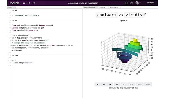 Mozilla выпустила инструмент Iodide для работы с визуализациями в браузере 