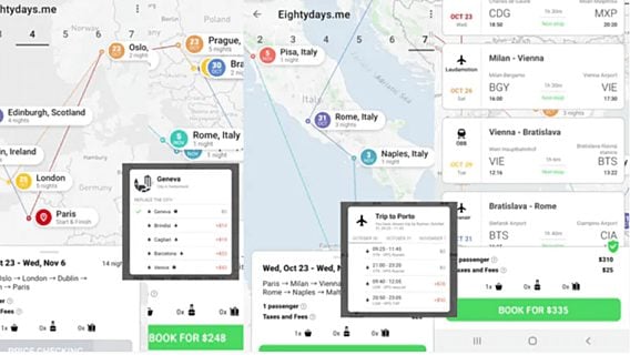 Планировщик путешествий Eightydays.me вышел на Product Hunt с Android-версией 