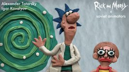 Российский художник показал, как бы выглядел «Рик и Морти», если бы был советским мультфильмом