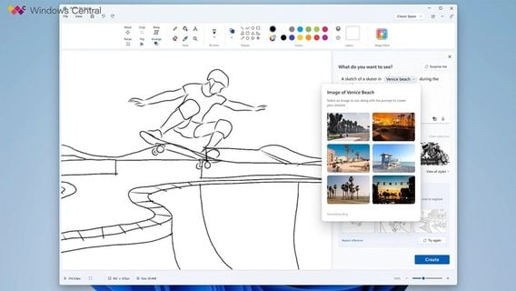 Microsoft добавит ИИ-функции в Paint и другие приложения