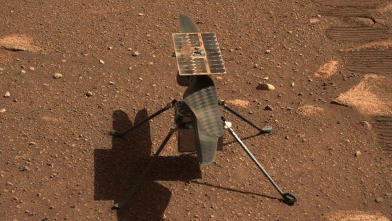 NASA покажет в live-режиме первый полёт вертолёта на Марсе