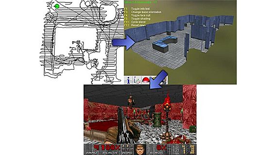 «Праздничный» скрипт превращает карты робопылесосов в уровни Doom, совместимые с игрой 