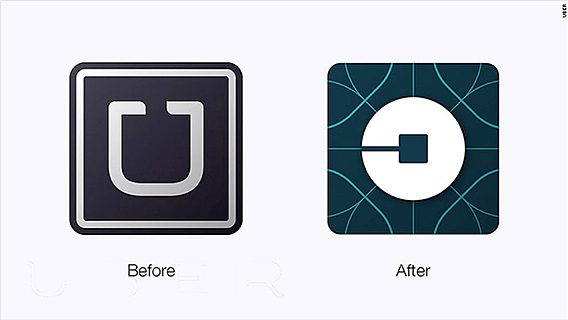 Uber кардинально изменил логотип и брендирование 