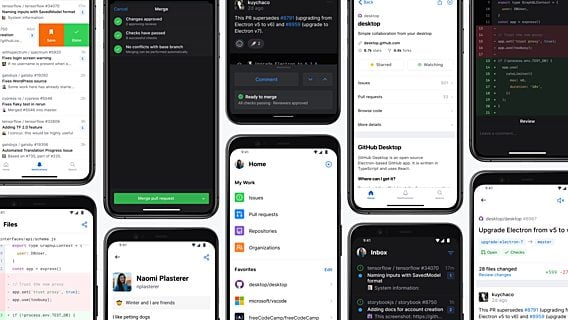 GitHub стал доступен на Android и iOS