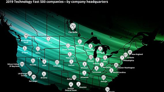 Еще одна белорусская ИТ-компания — в топ-500 самых быстрорастущих технологических компаний Северной Америки 