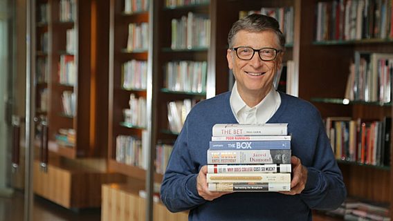Книги, которые читают топы: Билл Гейтс 