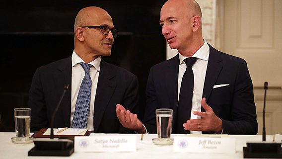 Amazon и Microsoft закрыли квартал в плюсе — в отличие от большинства в отрасли