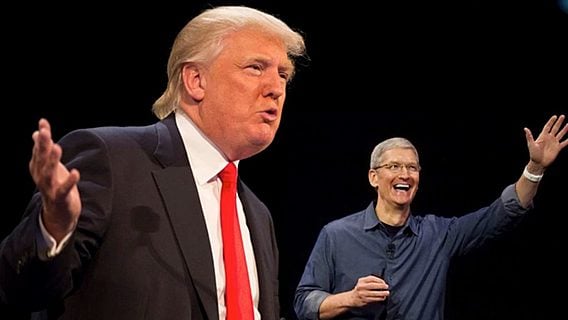 Трамп пообещал главе Apple налоговые льготы при переносе производства из Китая в США 
