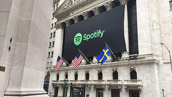 Spotify вышла на биржу: компанию оценили в $30 млрд 