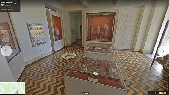 Google открыла виртуальную версию сгоревшего в Бразилии Национального музея 
