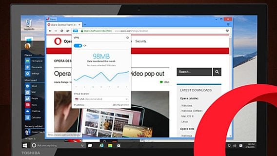 Браузер Opera со встроенным VPN привлёк 2 млн новых пользователей за неделю (обновлено) 