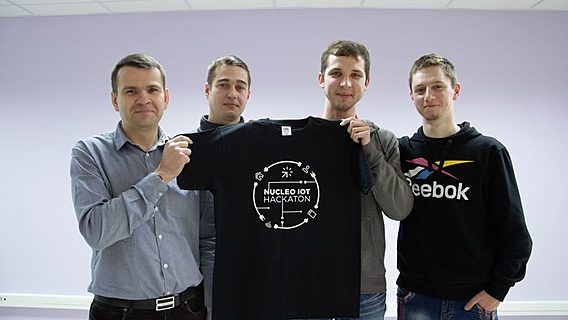 IoT Nucleo Hackathon в Минске 