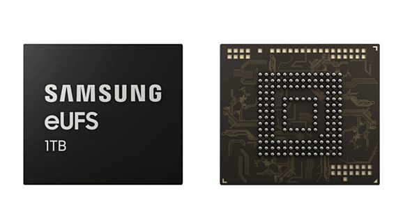 Смартфоны Samsung получат 1 Тб памяти 