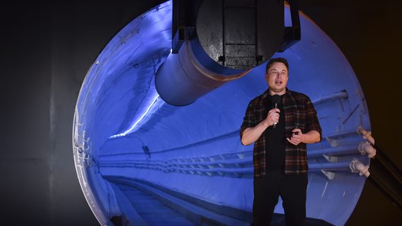Маск хочет построить сеть пассажирских тоннелей в Майами